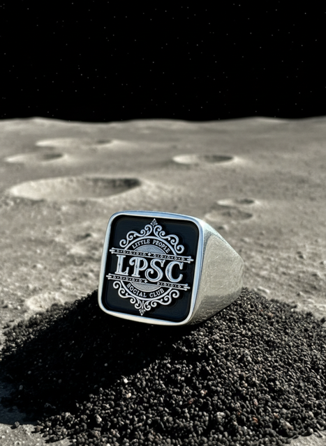 The LPSC sterling silver signet ring