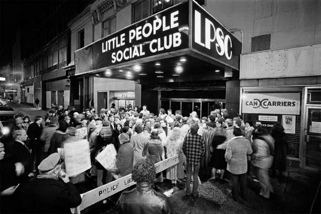 A Studio 54–inspired night at the Little People Social Club